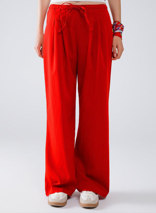 RELAXED RED PANT