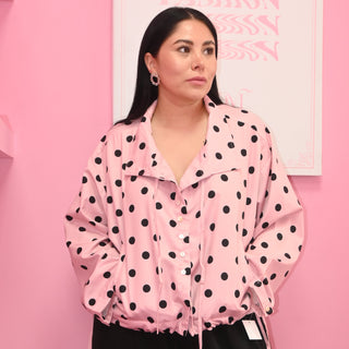 DOTS PINK BLOUSE