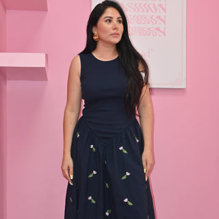 BLUE FLOWER DRESS