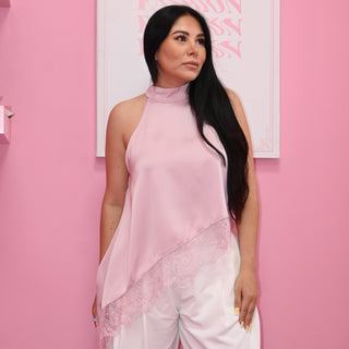 PASTEL ENCAJE TOP