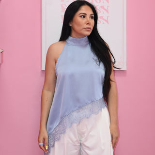 PASTEL ENCAJE TOP