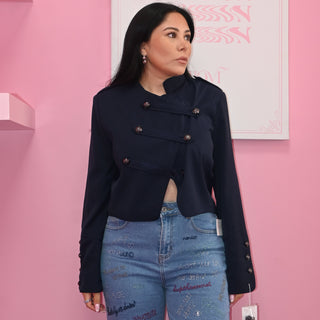 BLUE DARK JACKET