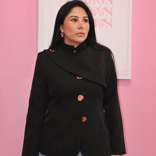 GOLD BUTTON COAT