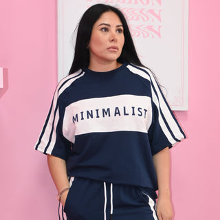 NAVY PANT SET