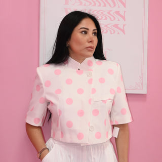 DOTS SHORT COAT
