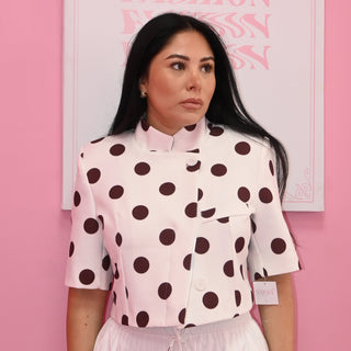 DOTS SHORT COAT