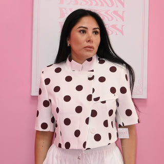 DOTS SHORT COAT