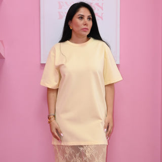 ENCAJE YELLOW DRESS