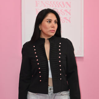 BLACK NAPOLEON JACKET