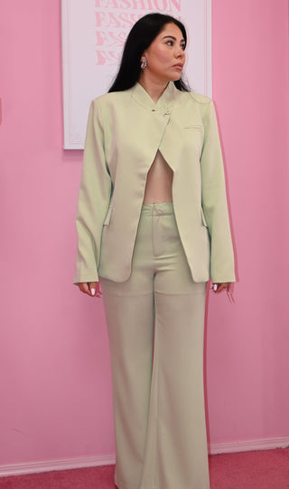 COAT SOLID SET