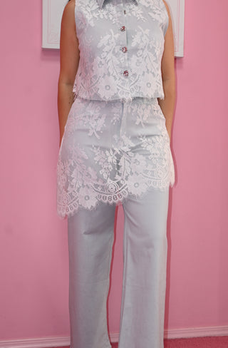 ENCAJE DENIM SET
