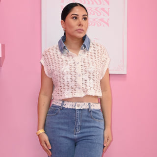SEQUIN TOP SET