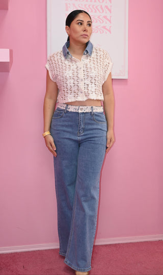 SEQUIN TOP SET