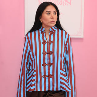 STRIPE NAPOLEON SHIRT