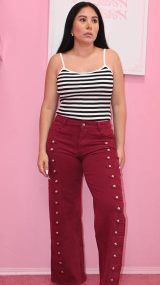 WINE NAPOLEON JEANS