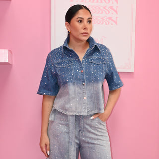 DEGRADADO DENIM SET