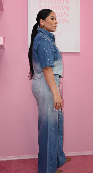 DEGRADADO DENIM SET