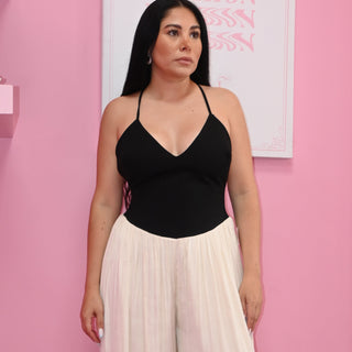 CREAM JUMPSUIT