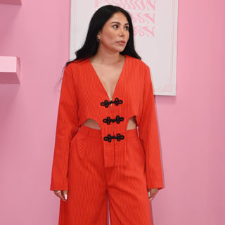 STRIPE RED SET