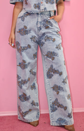 LIGHT SEQUIN SET