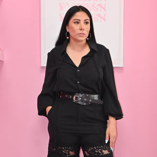 BLACK JUMPSUIT