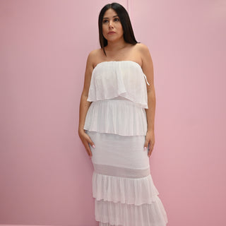 VESTIDO BLANCO