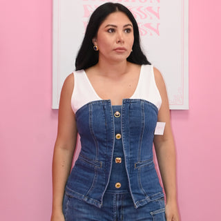 DENIM TOP