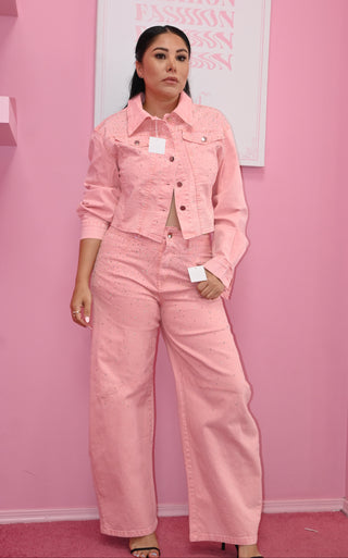 CRYSTAL PINK SET