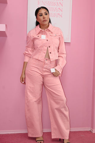 CRYSTAL PINK SET