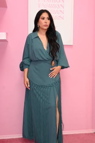 AQUA DARK DRESS
