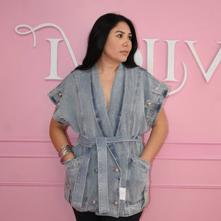 CHALECO DENIM