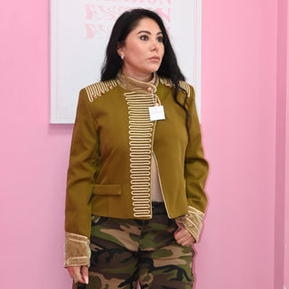GREEN NAPOLEON JACKET