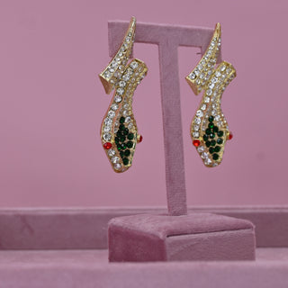 BIG SNAKE EARRINGS
