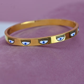 EYE BANGLE BRACELET