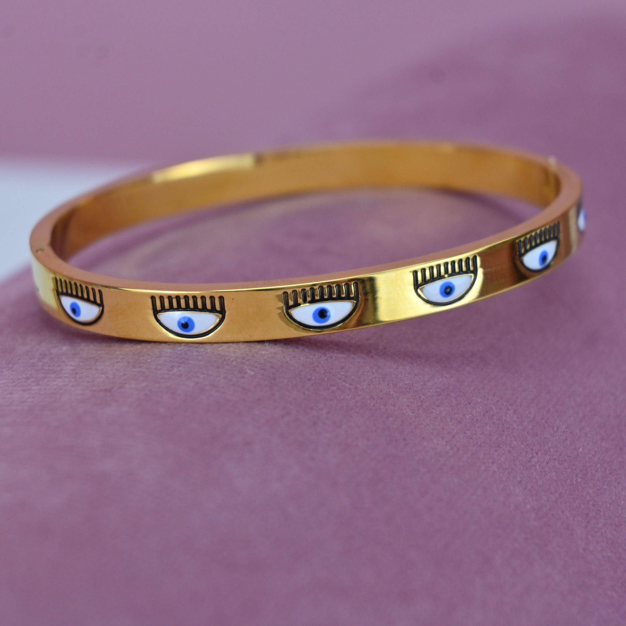 EYE BANGLE BRACELET