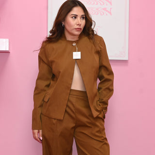 COAT SOLID SET