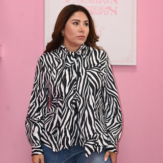 ZEBRA BLOUSE