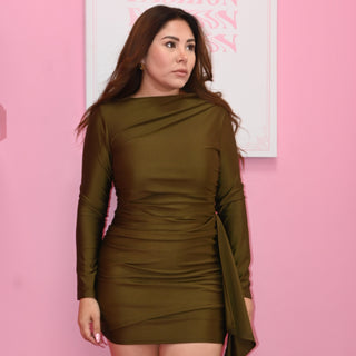 OLIVO LICRA DRESS
