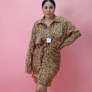 TIGRE PRINT DRESS