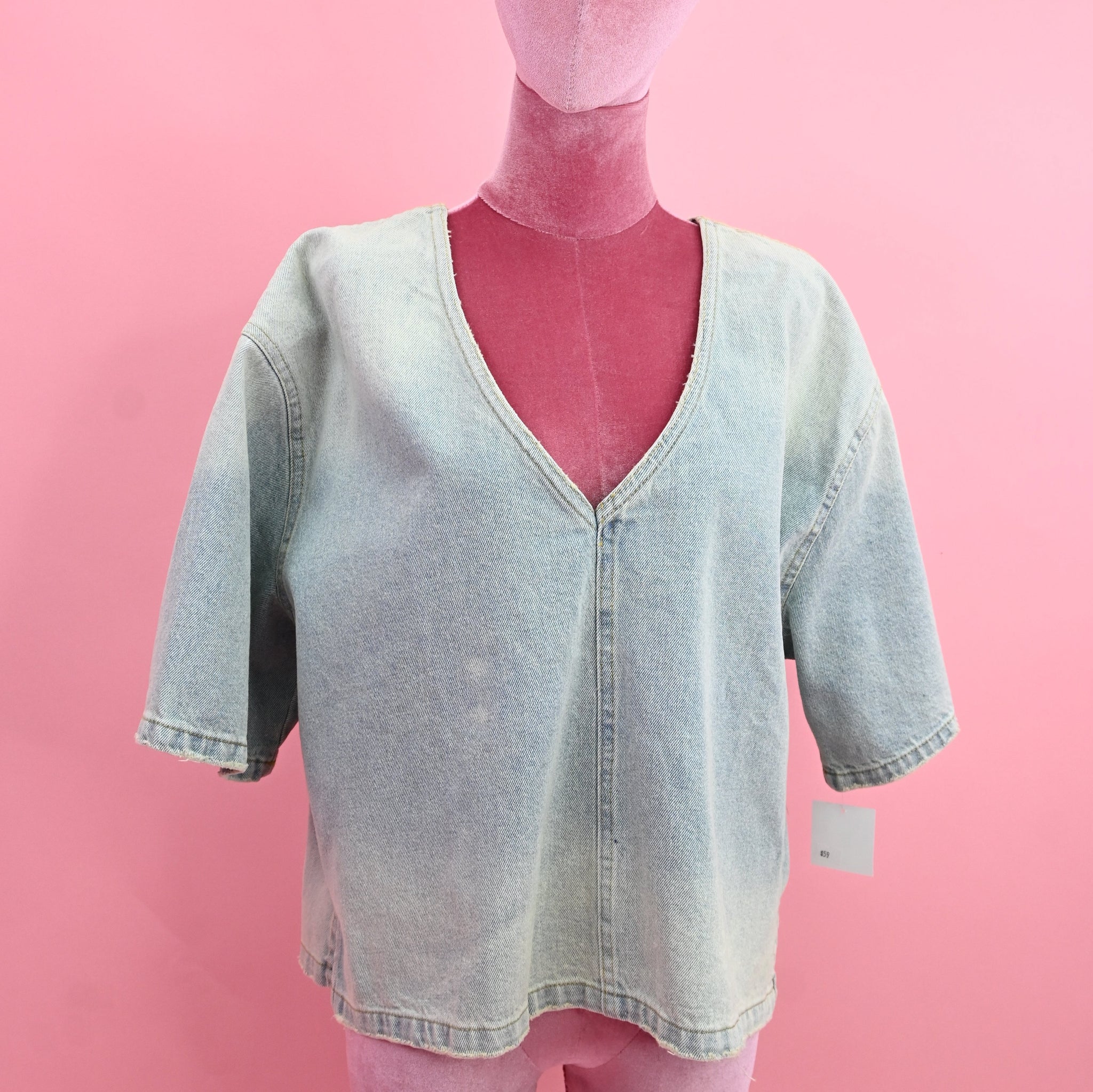 DENIM LIGHT BLOUSE