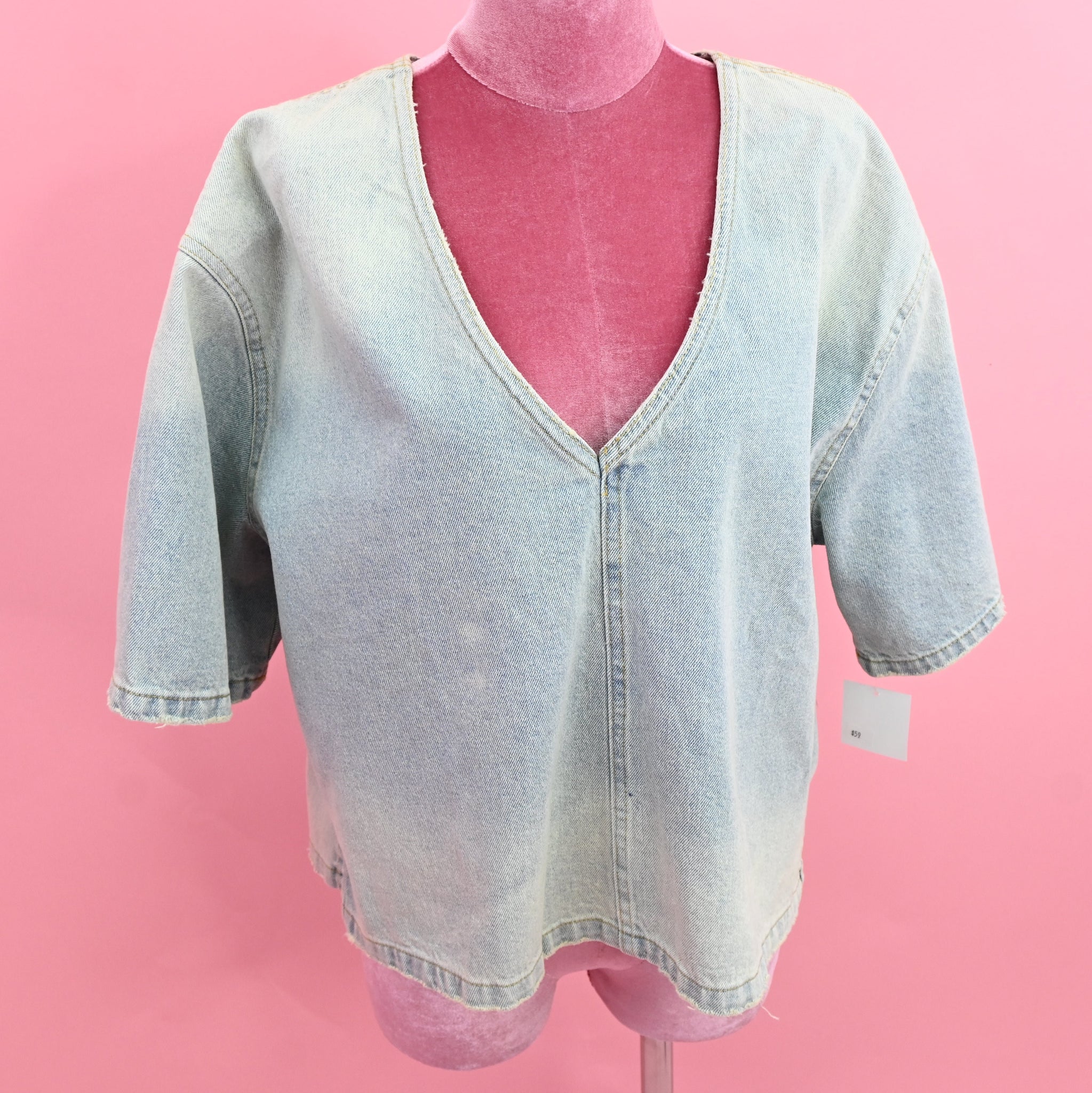 DENIM LIGHT BLOUSE