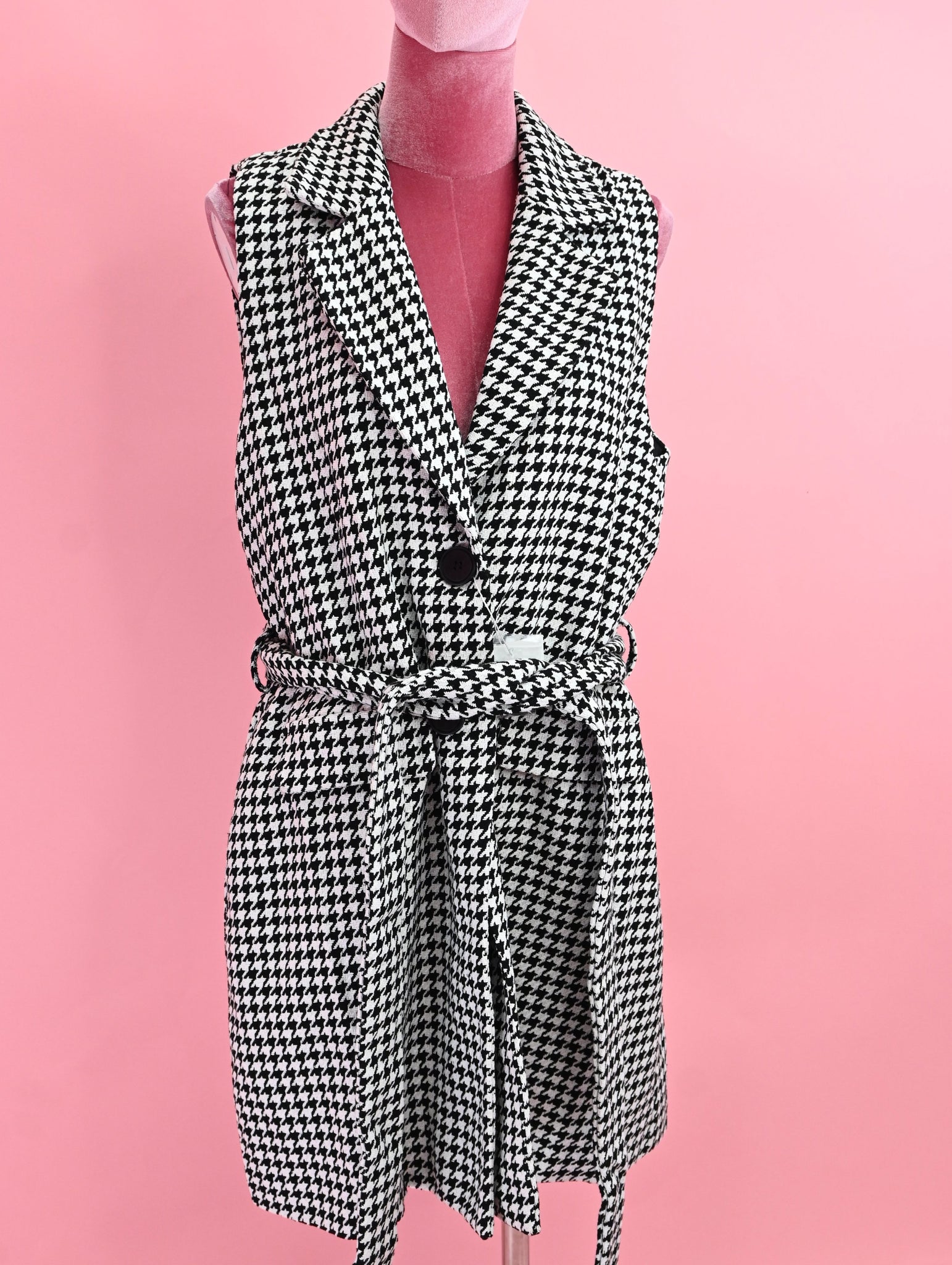 HOUNDSTOOTH COAT