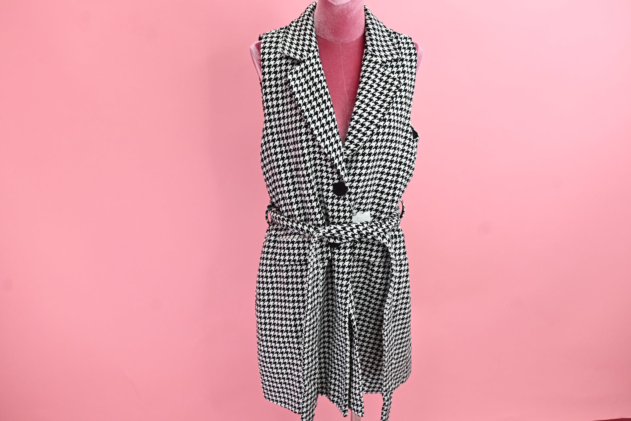 HOUNDSTOOTH COAT