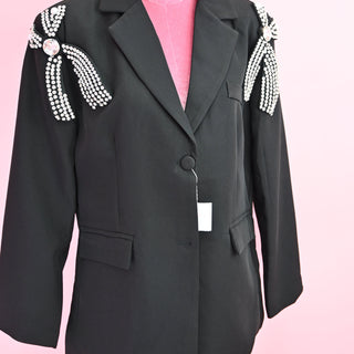BOW CRYSTAL COAT