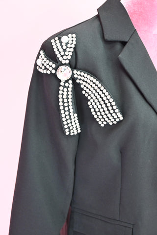 BOW CRYSTAL COAT