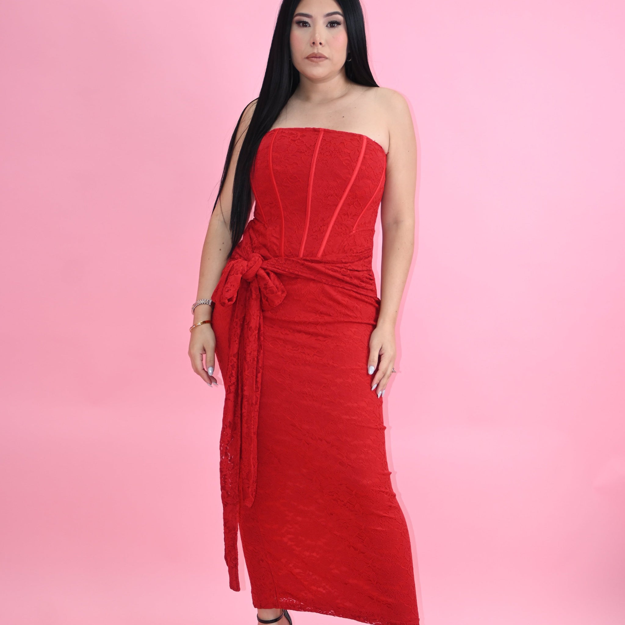 MAXI ENCAJE DRESS