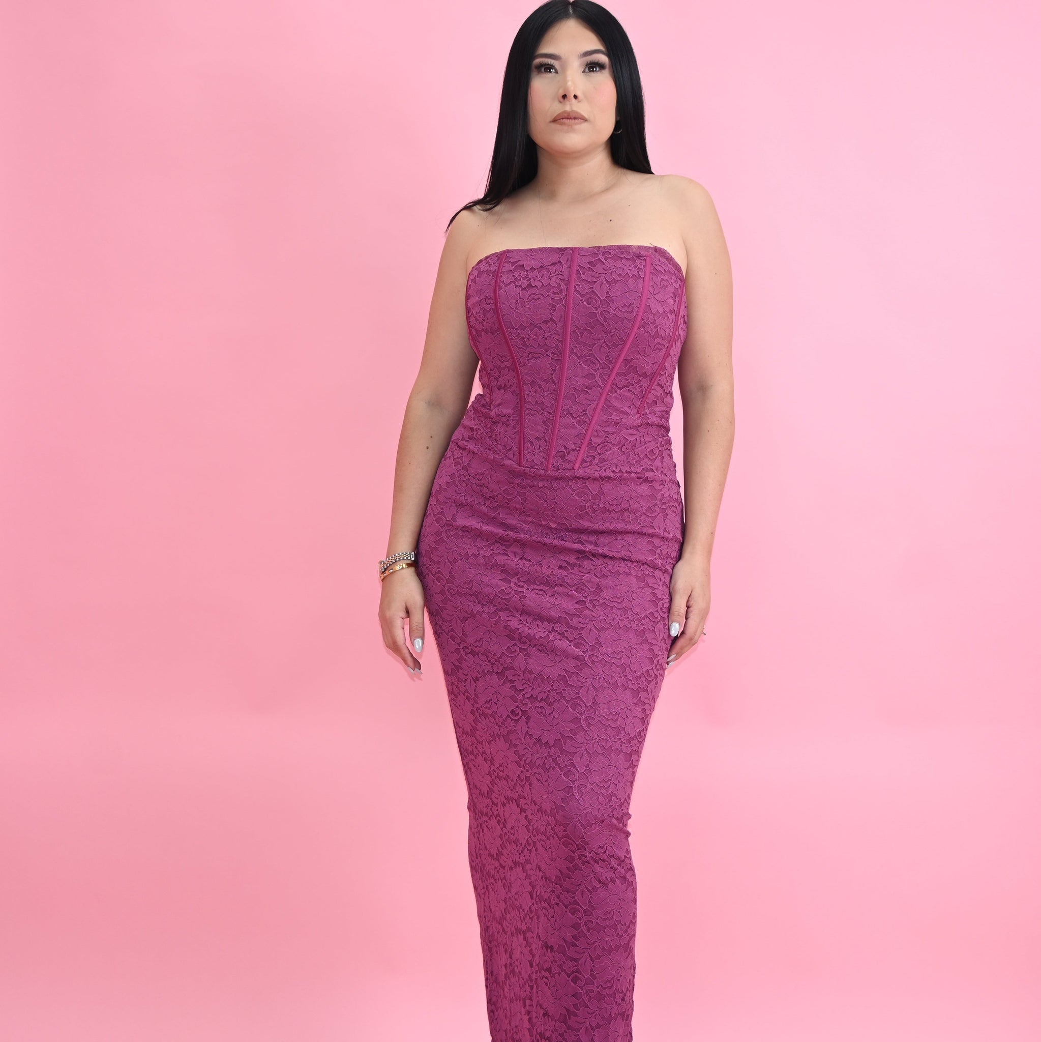 MAXI ENCAJE DRESS