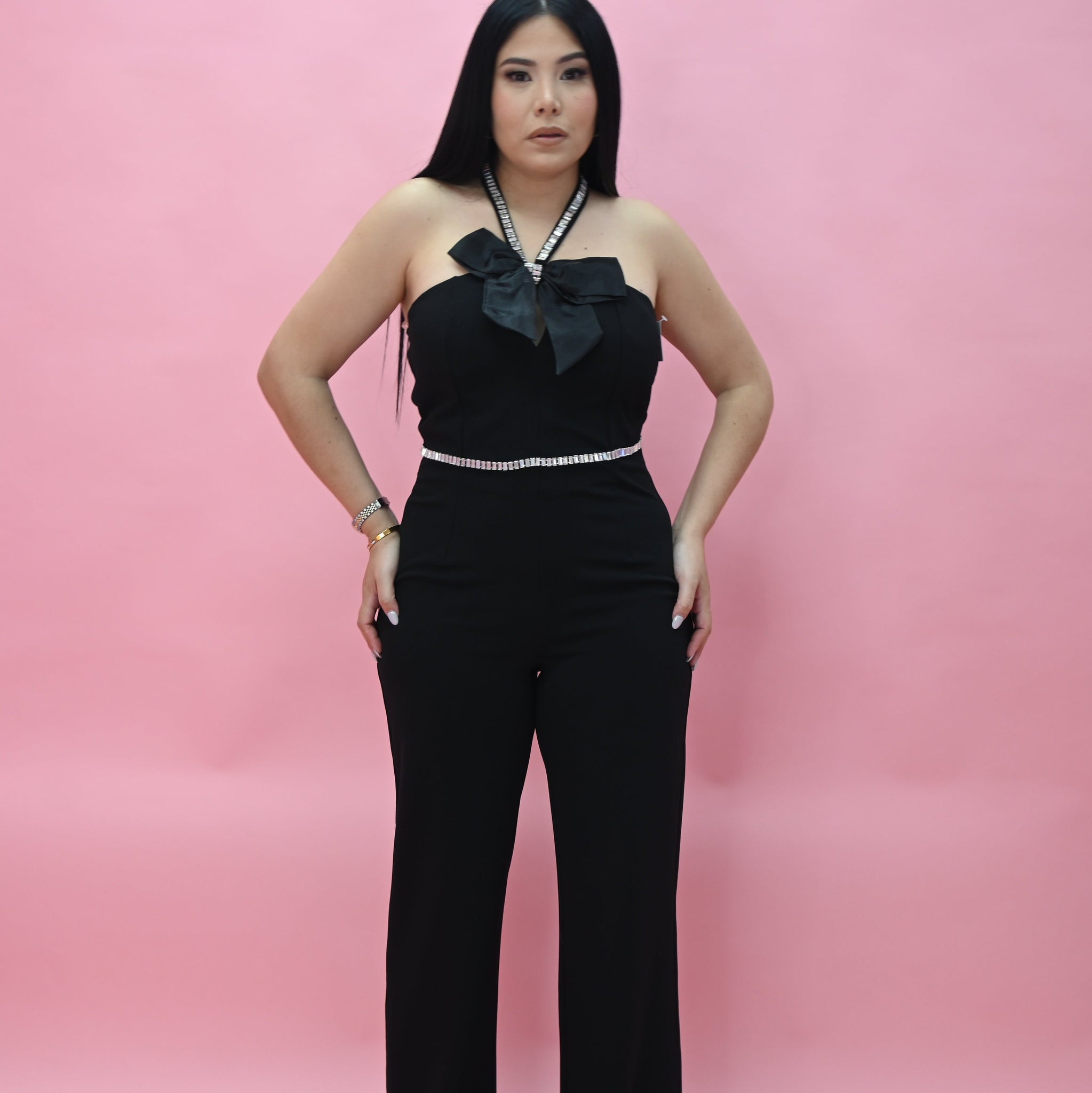 BLACK JUMPSUIT