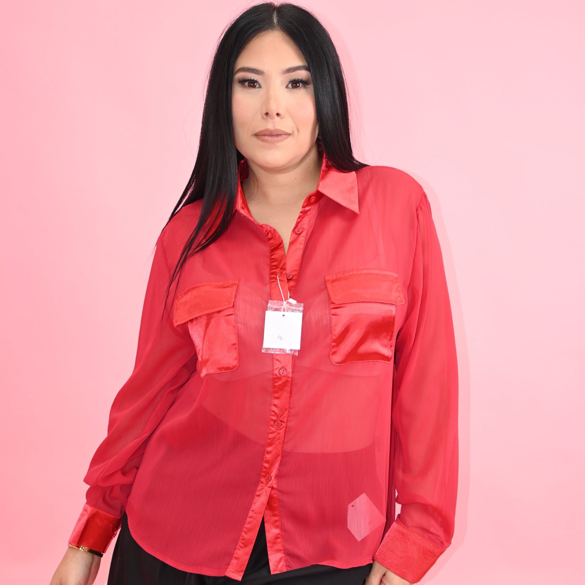 RED BLOUSE