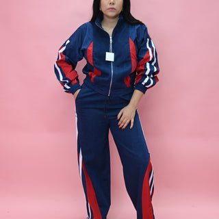 RED DENIM SET